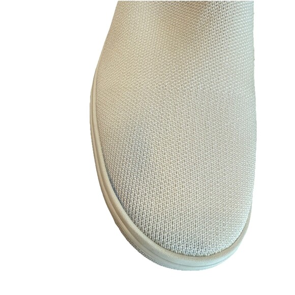 ROTHYS Size 10 Limited Edition SF Pride White Rainbow Stripe Slip On Sneakers - Picture 10 of 16